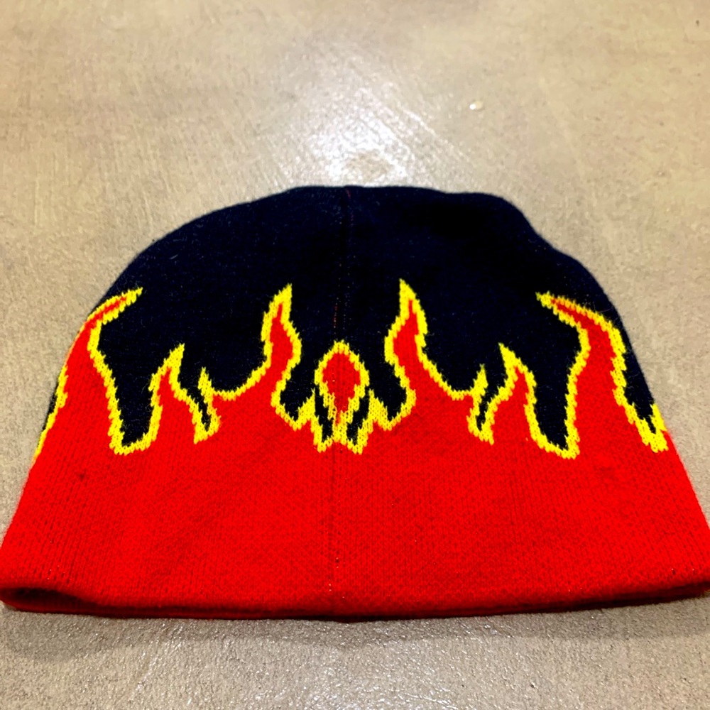 Flames beanie
